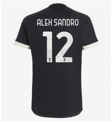 Juventus Alex Sandro #12 Tredje trøje 2023-24 Kort ærmer